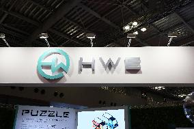 HW ELECTRO signage and logo